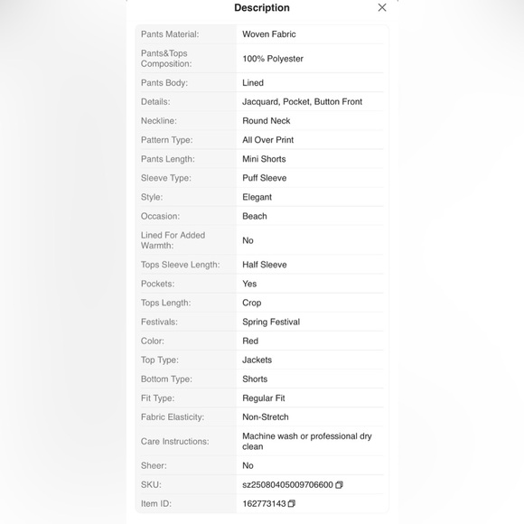 Floral Patterned Two-Piece Set - Picture 8 of 8